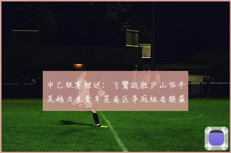中乙联赛综述：飞鹭战胜庐山临平吴越力克青年星南区争冠组名额最终揭晓